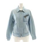 ロンハーマン Ron Herman × リー LEE JELT Denim ジップアップジャケット Gジャン ジージャン XS ライトブルー /MI ■OS レディース
