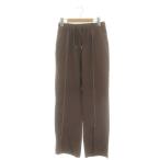 ロンハーマン Ron Herman 22AW スリット イージーパンツ ステッチ XS 茶 ブラウン /DF ■OS レディース