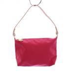 ロンシャン Le Pliage RePlay ル プリアージュ リプレイ ミニ ショルダーバッグ ハンドバッグ ナイロン ピンク パープル ■OF