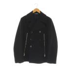  Dolce &amp; Gabbana Dolce&Gabbana DOLCE&amp;GABBANA Zip дизайн melt n бушлат внешний блузон шерсть 46 S чёрный черный /YQ #OS