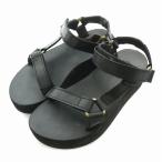 テバ Teva Flatform Universal Crafted プラットフォームユニバーサルクラフトサンダル ストラップ 厚底 US6 黒 ブラック 1013112 ■OF