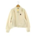 エピヌ epine 24AW e shaggy blouson ブルゾン ジャケット シャギー ジップアップ オフホワイト /HK ■OS レディース