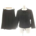  Старая Англия выставить 3 позиций комплект жакет трикотаж с коротким рукавом юбка в складку колени длина лента имеется 36 34 темно-синий женский 