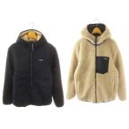 パタゴニア Patagonia 24AW キッズ リバーシブル レディ フレディ フーディ ブルゾン アウター 16-16 XXL 紺 ネイビー