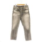  верхний высота upper hights THE EIGHTYS Denim брюки джинсы конический молния fly 23 серый /MI #OS женский 