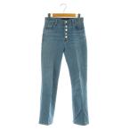  J бренд J BRAND flair джинсы Denim брюки стрейч кнопка fly 25 голубой /MY #OS женский 