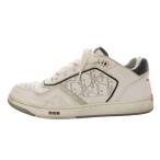 ディオール Dior shawn stussy B27 ロートップスニーカー ローカット レザー 42 ホワイト /YO25 メンズ