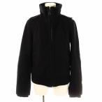 ショッピングzara ザラ ベーシック ZARA BASIC スタンドカラージャケット ジップアップ ウール S 黒 /NR ■OS レディース