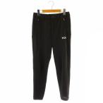 パーリーゲイツ PEARLY GATES 24AW PGG 変形裏メッシュ ジョガーパンツ テーパード ジッパーフライ 0 ダークグレー /NR ■OS メンズ