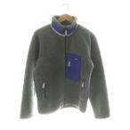 パタゴニア Patagonia 23056FA23 Classic Retro X Jacket フリースジャケット ブルゾン ボア S グレー ブルー /ES ■OS メンズ