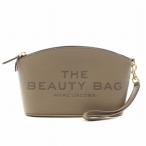 マークジェイコブス MARC JACOBS リストレット付きクラッチ ポーチ ロゴ レザー ベージュ 2R4SCP003S02 /AN10 ■OF レディース