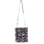 レスポートサック LesportSAC ガールトーク ケイシー ショルダーバッグ 総柄 ナイロン 黒 ブラック /SB ■SH レディース