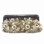  Diag Ram Grace Continental Diagram GRACE CONTINENTAL вечерняя сумочка сцепление украшен блестками бисер Gold цвет 