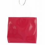 プラダ PRADA クリアハンドルハンドバッグ エナメル ピンク クリア B8227 /YT ■OH ■OF レディース