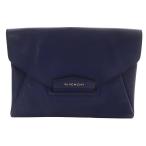 ji van si.GIVENCHY antigona clutch клатч ручная сумочка кожа синий голубой /SR16 женский 