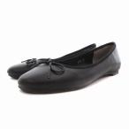  Jill Stuart JILL STUART балетки плоская обувь кожа цветочный принт лента раунд tu23.0cm чёрный черный 6272 /FT