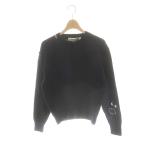 アニヤハインドマーチ ANYA HINDMARCH ユニクロ プレミアムラムクルーネックセーター ニット 長袖 M 紺 ネイビー 251-468868