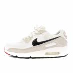 ナイキ NIKE Women's Air Max 90 White/Grey/Red スニーカー シューズ US7 24cm 白 DX0116-101 /TK ■OF レディース