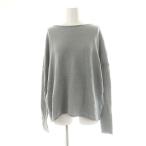 ショッピングzara ザラ ZARA ウール クルーネック ニット セーター 長袖 M 水色 /AT ■OS レディース