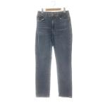  Zara ZARA распорка Denim брюки джинсы S синий голубой /AT #OS женский 