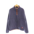  Dickies Dickies флис половина Zip тренировочный тянуть over F синий orange /CX #OS