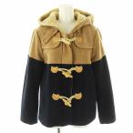  Franche Lippee franche lippee шерсть капот полупальто "даффл коут" короткий bai цвет M чай Brown темно-синий темно-синий 