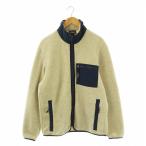 パタゴニア Patagonia 22991 シンチラ フリースジャケット ブルゾン M グレージュ ネイビー /ES ■OS メンズ