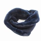  Indivi INDIVI прекрасный товар искусственный мех шарф снуд защита горла "neck warmer" темно-синий темно-синий /OU женский 