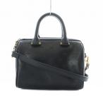  Rope ROPE RP Logo монограмма Mini сумка "Boston bag" 2way чёрный черный GGX32110 /RI #OS женский 