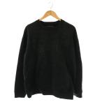 エスダブリューユーエヌ S.W.U.N ロゴ刺繍クルーネックスウェットトップス カットソー M ブラック /DO ■OS ■AD メンズ