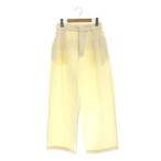 ru ракушка do Harris le ciel de HARRISS хлопок tuck брюки распорка слаксы 34 слоновая кость /AT #OS женский 