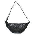 ルメール LEMAIRE CROISSANT BAG MEDIUM バッグ ショルダー エナメル 黒 ブラック BG0001 LF1073 /AQ ■OS メンズ レディース