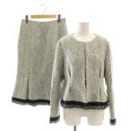  сверло aCHILLEA выставить верх и низ твид жакет юбка 40 чёрный черный белый белый /AQ #OS женский 