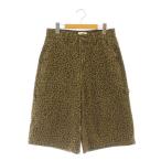 a Tomos atmos розовый pink 24AW Painter Half Pants LEOPARDpe Inter шорты M чай Brown /SS #OS мужской 