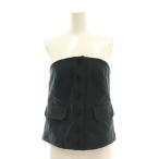 aru Dino a-ruHARDY NOIR 23SSlinen полиэстер бюстье bare top черный /ES #OS женский 