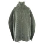 ショッピングポンチョ 未使用品 エムエムシックス メゾンマルジェラ MM6 Maison Margiela 20AW ジップアップケープニットジャケット ポンチョ S グレー