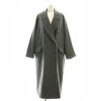  Lilly Brown Lily Brown Bick Silhouette шерстяное пальто Cesta - длинный F серый /AT #OS женский 