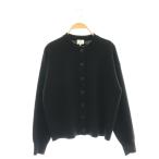 23区 オンワード樫山 24AW【洗える】ピュアカシミヤ ニットカーディガン 38 ブラック /DF ■OS レディース