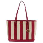 マイケルコース MICHAEL KORS 24年 JET SET TRAVEL LG TZ SHLDR TOTE トートバッグ ショルダーバッグ ピンク ホワイト 35S4GTVT3R