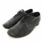  Repetto Repetto ZIZI оксфорды натуральная кожа 37.5 чёрный черный /UO женский 