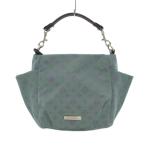 ラシット RUSSET ハンドバッグ ショルダー 2WAY モノグラム 総柄 緑系 /UO レディース