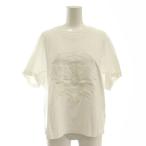 エルメス HERMES エンブロイダリーTシャツ カットソー 刺繍 34 白 /CX ■OS レディース
