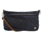 ラシット RUSSET ミニショルダーバッグ レザーベルト 紺 ネイビー /UO レディース