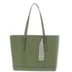 未使用品 マイケルコース MICHAEL KORS 24年 JET SET TRAVEL LG TZ SHLDR TOTE トートバッグ ショルダーバッグ レザー グリーン 35F0GTV9L