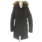 カナダグース CANADA GOOSE マッケンジーパーカヘリテージダウンコート アウター ロング M ブラック 2302JL /DO ■OS レディース