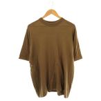 ロンハーマン Ron Herman DEMY BY DEMYLEE ニットTシャツ カットソー 半袖 L 茶 ブラウン /AT ■OS ■SH メンズ