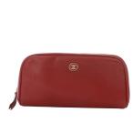 シャネル CHANEL ポーチ メイク 化粧 ココマーク レザー レッド /YO4 ■OH レディース