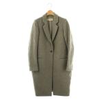 emf.rudoENFOLDla трубочник ru тонн Tailor пальто Пальто Честерфилд длинный 38 серый /HK #OS женский 
