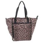 レスポートサック LesportSAC 美品 トートバッグ レオパード柄 ヒョウ柄 茶 ブラウン /AE ■SH レディース