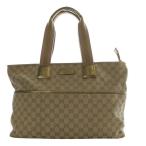 グッチ GUCCI シェリーライン GGキャンバス マザーズ トートバッグ ショルダーバッグ ベージュ 155524 /YO2 ■OH レディース